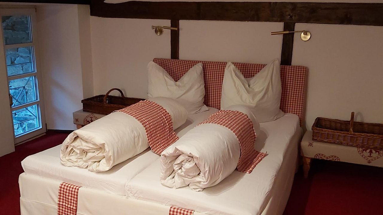 1. Schlafzimmer, Bett 1. Schlafzimmer, Bett